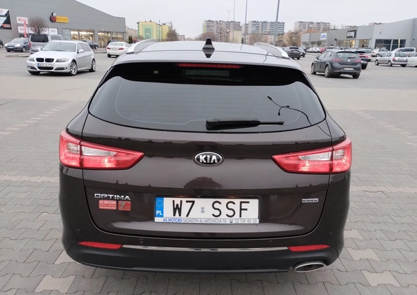 Kia Optima cena 49000 przebieg: 254000, rok produkcji 2017 z Siedlce małe 79